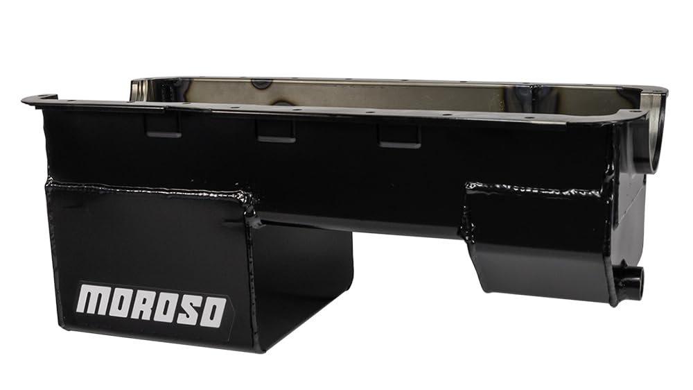 Amazon.com: Moroso 20520 Fabricated Steel Oil Pan, 7 Quart